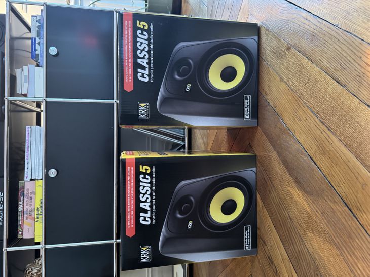 Enceintes KRK Classic 5 Monitor x 2 (neuf) - Imagen2