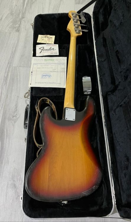 Guitarra Fender jazz bass 1974 - Bild2