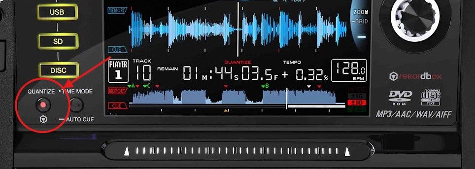 cdj 2000 nexus quantize pioneer
