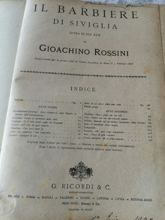 Antico libro di opere per pianoforte - Image2