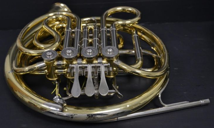Trompa Doble Sib/Fa Yamaha 567D Lacada desmontable - Imagen2