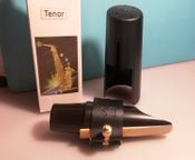 Bec de saxophone ténor Meazzi 102 mm, nouvelle pince
 - Image