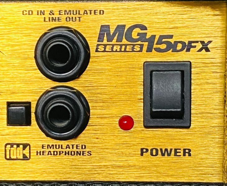 Amplificador Marshall, MG Series 15DFX. - Imagen6