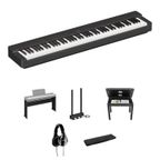 Yamaha P-225 88-Key Portable Digital Piano Kit - Immagine