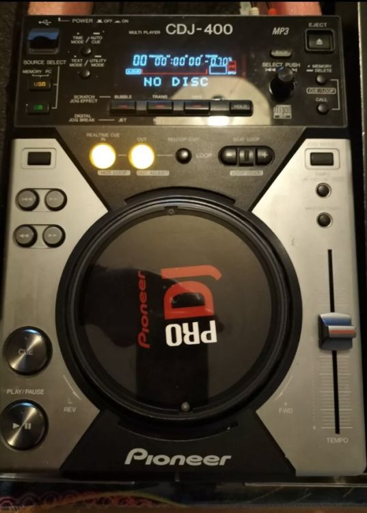 CDJ-400 x2 - Imagen2
