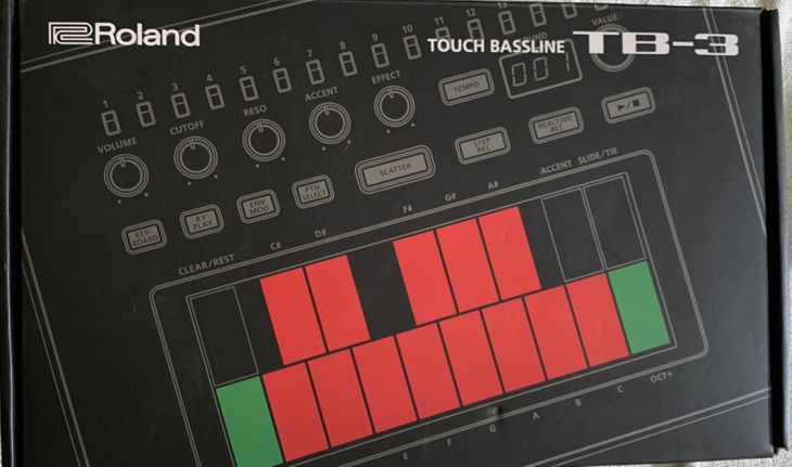 Roland Aira TB-3 Touch Bassline - Bild6