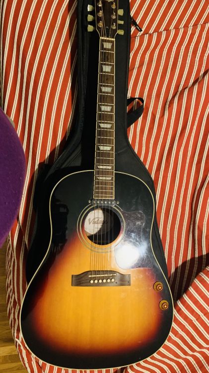 Guitarra Vintage Réplica de Gibson J160e Lennon - Imagen por defecto