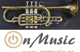 Corneta Bach Stradivarius 37 Corporation lacada - Imagen