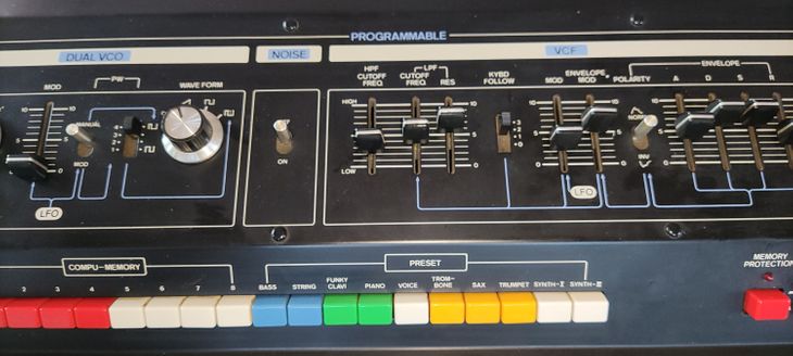 Roland PROMARS MRS-2 Compuphonic sintetizador mono - Immagine2