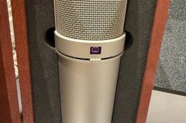 Microfono da studio Neumann U87 AI verniciato metallico - Immagine