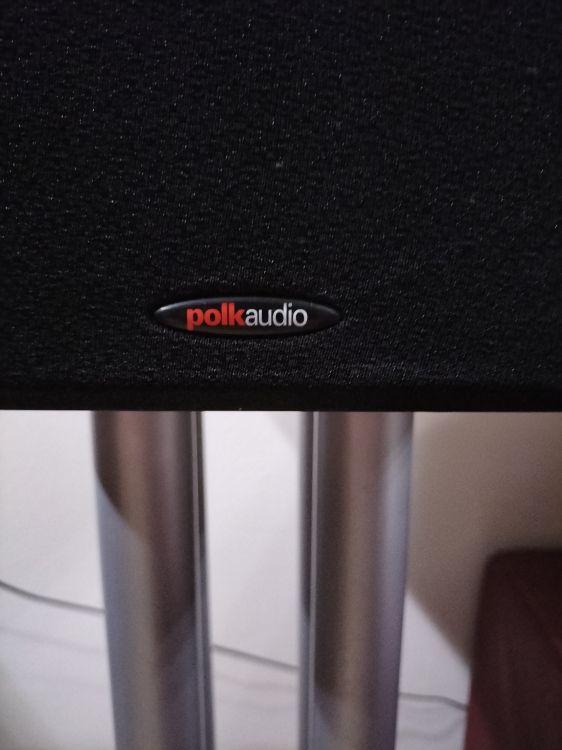 Dos altavoces POLK AUDIO + soportes - Imagen por defecto