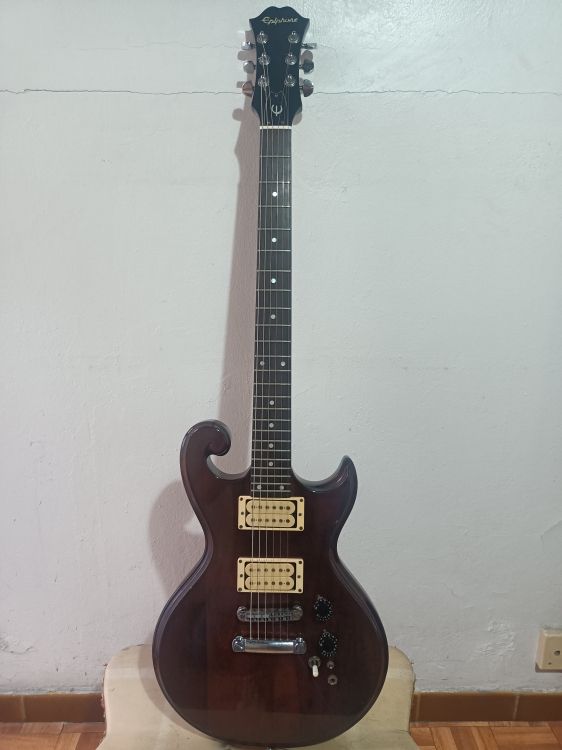 Epiphone SC-450 Scroll 1977 - Walnut - Imagen por defecto