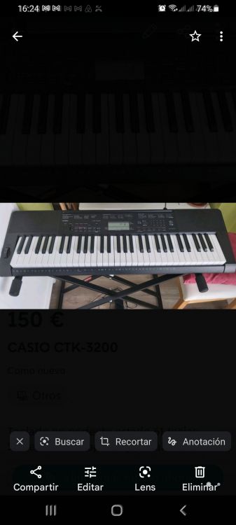 Casio Ctk 3200 - Imagen2