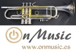 Trompeta Bach Stradivarius 37 en buen estado. - Imagen
