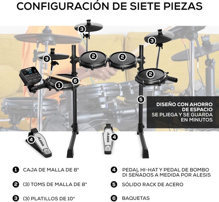 Alesis Turbo Mesh Kit – Nueva Precintada - Image5