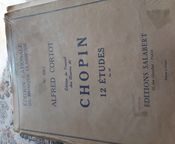 Estudios de Chopin   Alfred Cortot op.25 - Bild