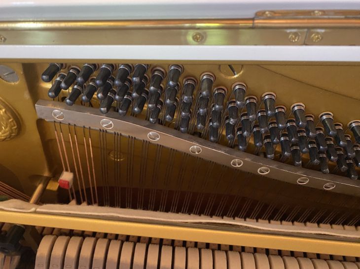 Vendo pianoforte Yamaha bianco u3 ricondizionato - Bild5