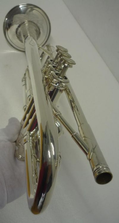 Trompeta Sib Selmer 25 plateada en muy buen estado - Image3