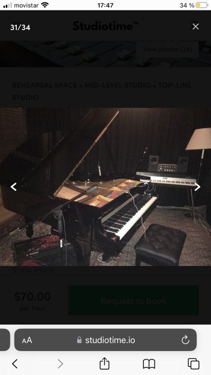Steinway & Sons piano de cola 170 Modelo M 268657 - Imagen6