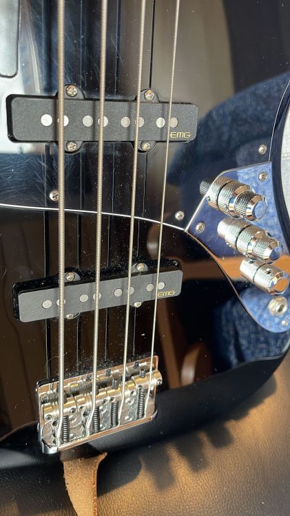 Fender Jazz Bass AM Standard J Bass RW BLK - Imagen6