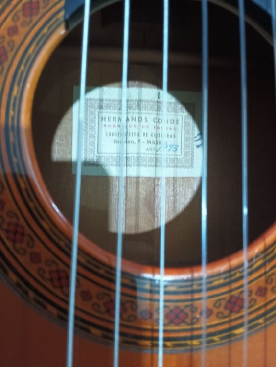 Guitarra Conde hermanos de esteso - Image4