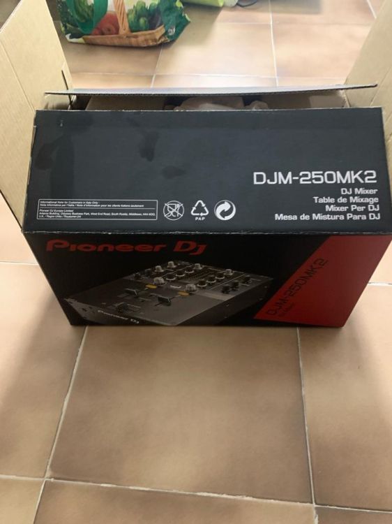 PIONEER DJM-250 MK2 Black perfetto in garanzia - Immagine2