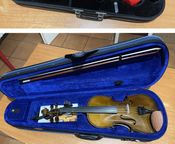 Electric violin + classical violin
 - Image