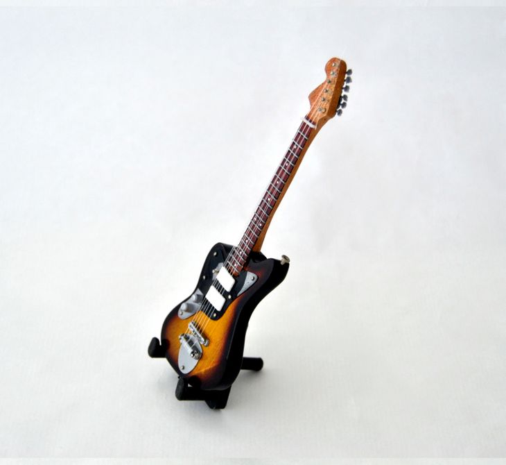 Guitarra en Miniatura. Mod. Kurt Cobain (Nirvana). - Immagine2