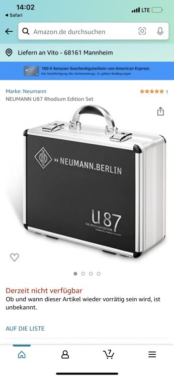 Neumann U87 Rhodium Edition - Immagine3