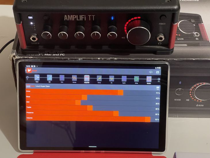 LINE 6 AMPLIFi TT + Lenovo Tab M10 HD - Imagen por defecto