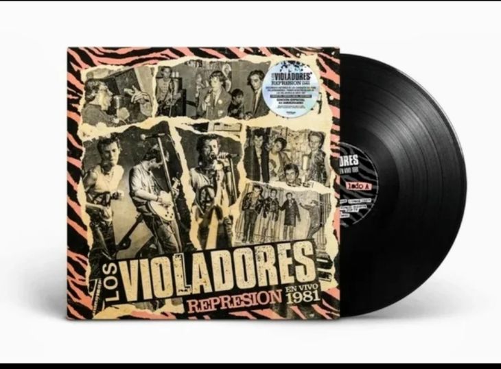 Los Violadores Represión En Vivo 1981 LP Punk - Imagen por defecto