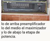 Amplificador Ampeg y pantalla Cabinet - Imagen