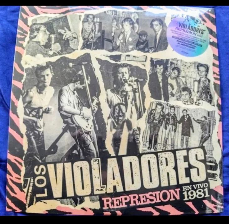 Los Violadores Represión En Vivo 1981 LP Punk - Imagen2