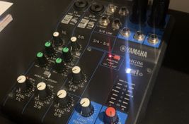 Mesa de mezclas Yamaha MG06 - Imagen
