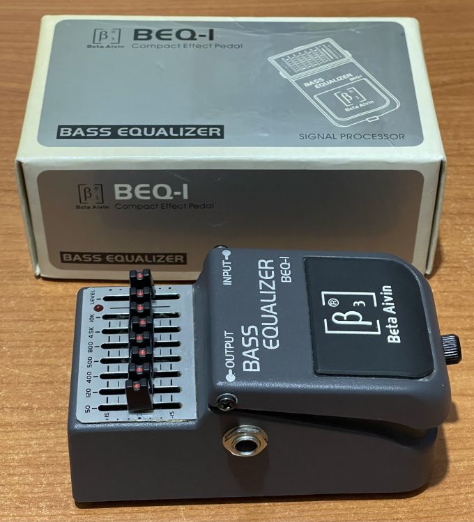 Beta Aivin BEQ-1 Bass Equalizer Effetto a pedale - Immagine4