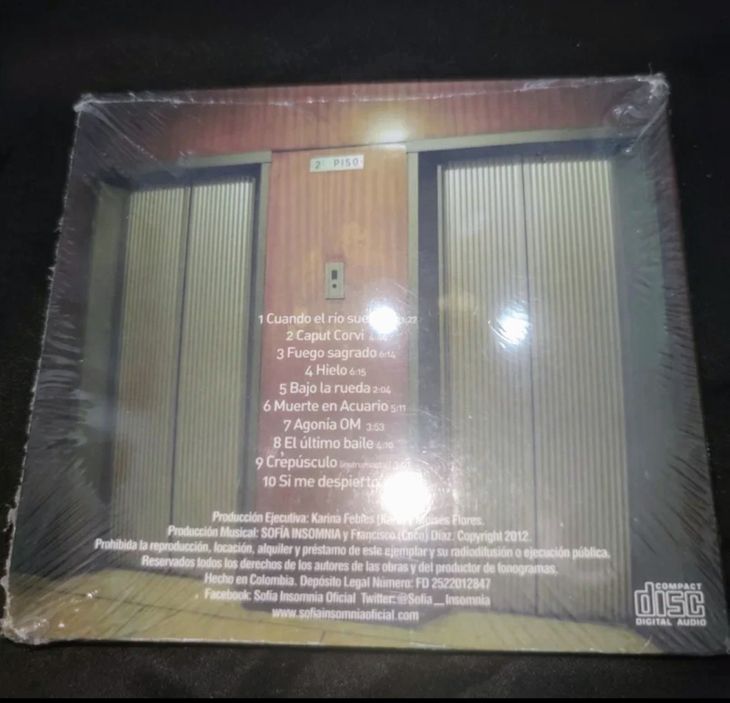 Sofia Insomnia Breve Casi Eterno CD Post-Punk - Immagine4