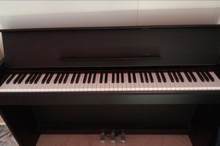 Pianoforte tastiera digitale più panchetto nero - Immagine3