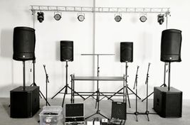 Equipo de sonido e iluminación profesional complet - Image