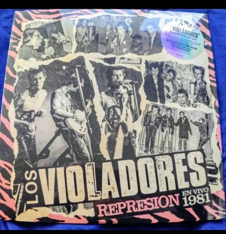 Los Violadores Represión En Vivo 1981 LP Punk - Immagine3
