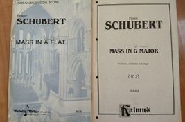 Franz Schubert, Misas en Sol M y en La bemol M - Imagen