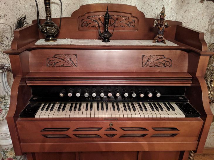 Harmonium. Marca Muller Werdau. - Bild2