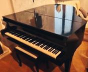 Vendo Pianoforte Marca Sholze mezza coda - Immagine