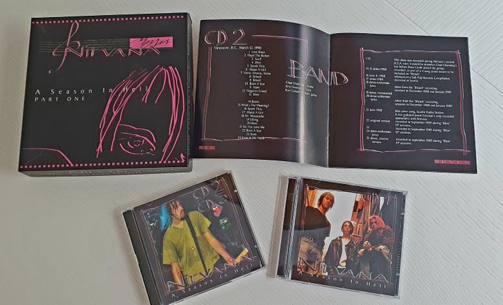 3 CD Nirvana - A Season in Hell Part 1- 3CD BOXSET