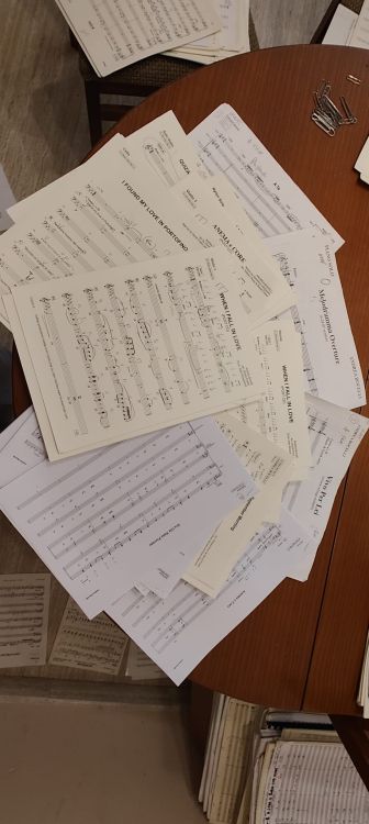 Lote de partituras de Andrea Bocelli - Imagen por defecto