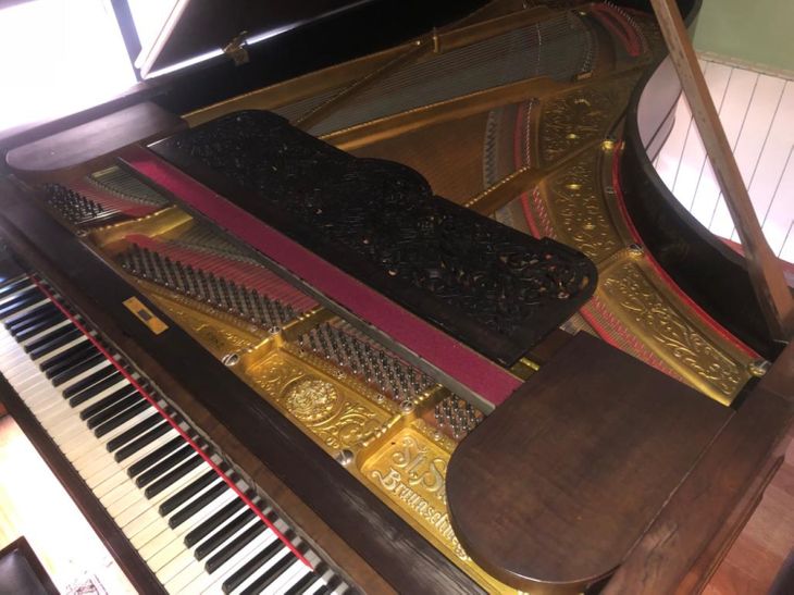 Piano cola 3/4 Grotrain Steinweg 1930 - Bild4