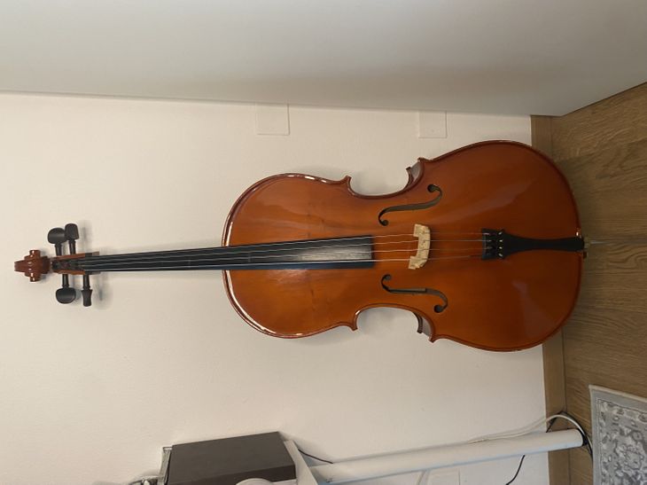 Violoncello 1/2 con custodia e archetto - Imagen por defecto