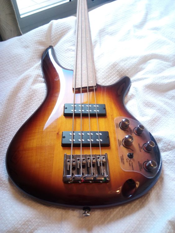 Bajo Ibanez electrico fretless RH SR370EF - Immagine3