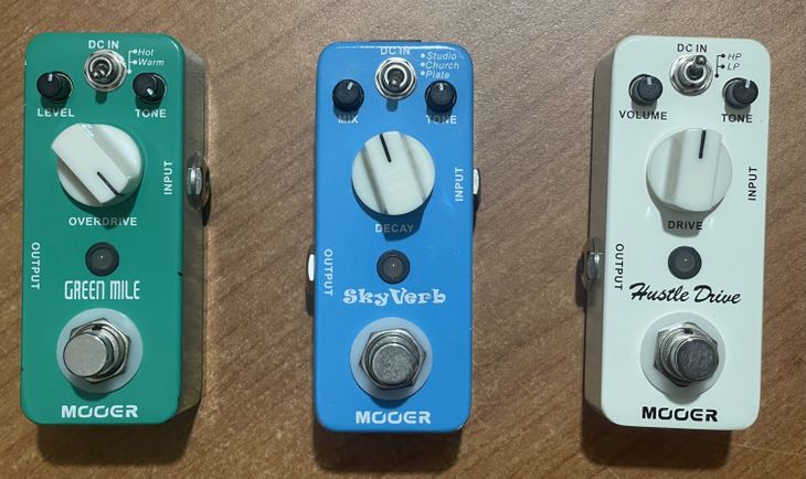 MOOER 3 effetti a pedale chitarra - Imagen2