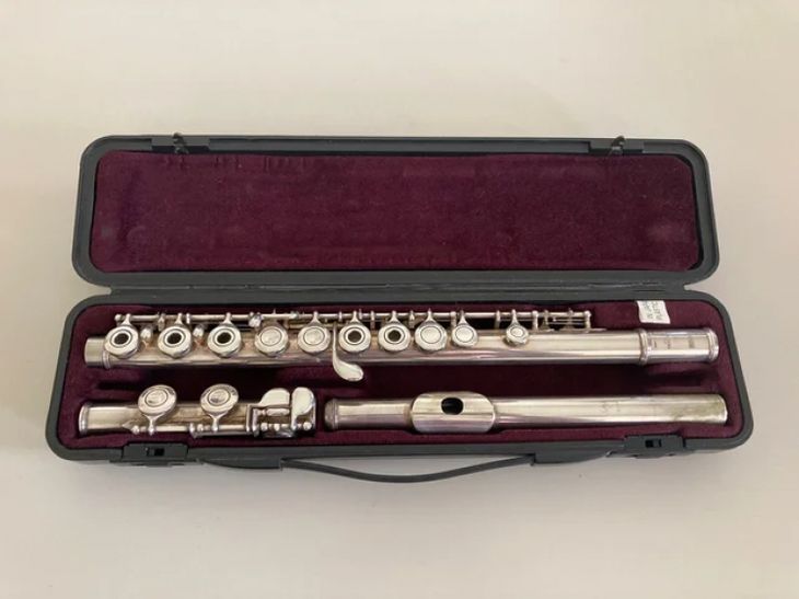 Flauta travesera Yamaha cabeza de plata - Imagen6