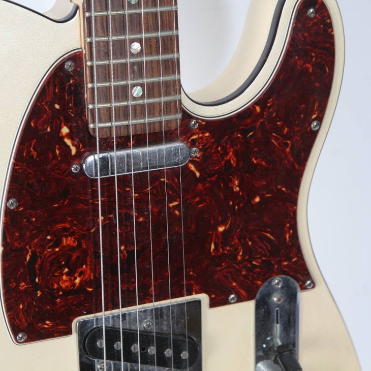Fender American Deluxe Telecaster Olympic Pearl - Bild2